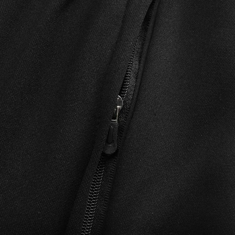 Kid's Manchester United 1/4 Zip Training Kit (Jacket+Pants) 2025/26 - Black