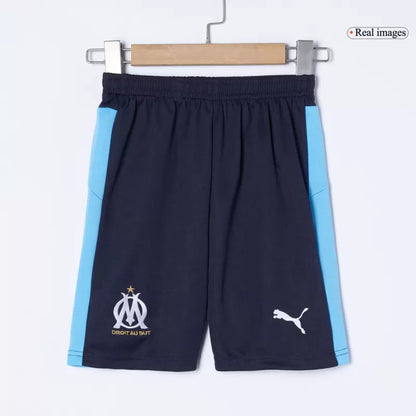 Kid's Marseille Away Soccer Jerseys Kit (Jersey+Shorts) 2025/26