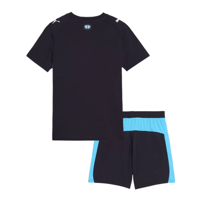 Kid's Marseille Away Soccer Jerseys Kit (Jersey+Shorts) 2025/26