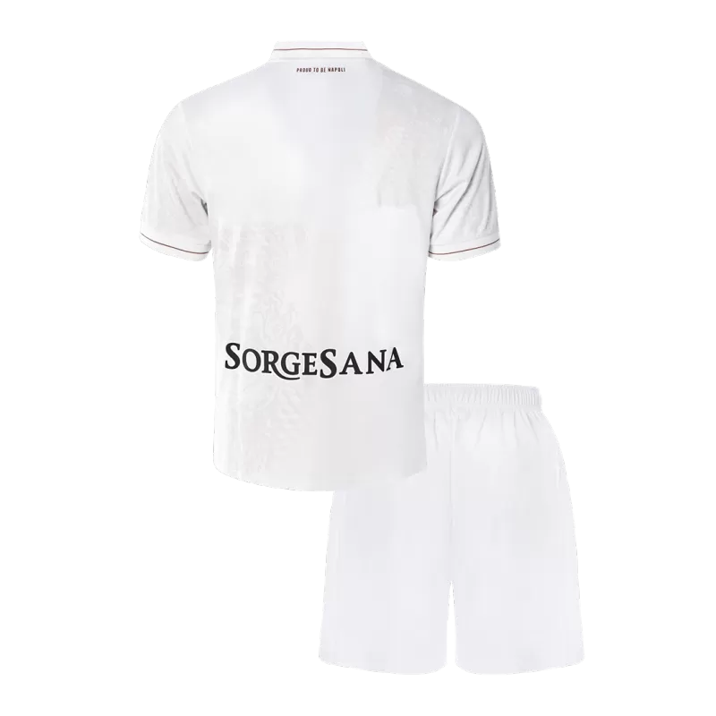 Kid's Napoli Away Soccer Jersey Kit (Jersey+Shorts) 2025/26