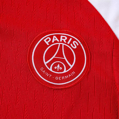 Kid's PSG 1/4 Zip Training Kit (Jacket+Pants) 2025/26 - Red