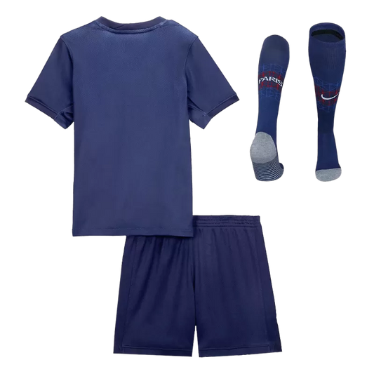 Kid's PSG Home Soccer Jersey Kit(Jersey+Shorts+Socks) 2025/26