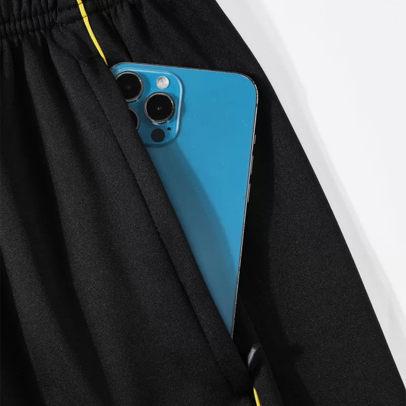 Kid's Real Madrid 1/4 Zip Training Kit (Jacket+Pants) 2025/26 - Black