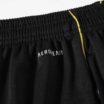 Kid's Real Madrid 1/4 Zip Training Kit (Jacket+Pants) 2025/26 - Black