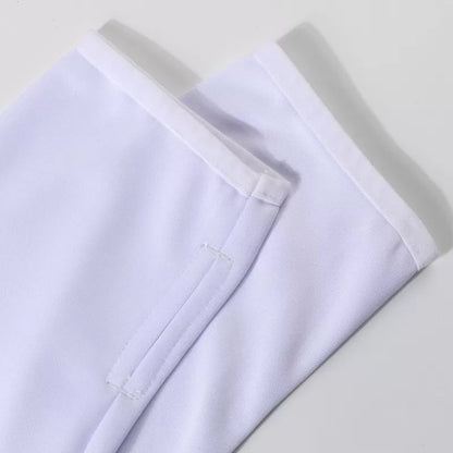 Kid's Real Madrid 1/4 Zip Training Kit (Jacket+Pants) 2025/26 - White