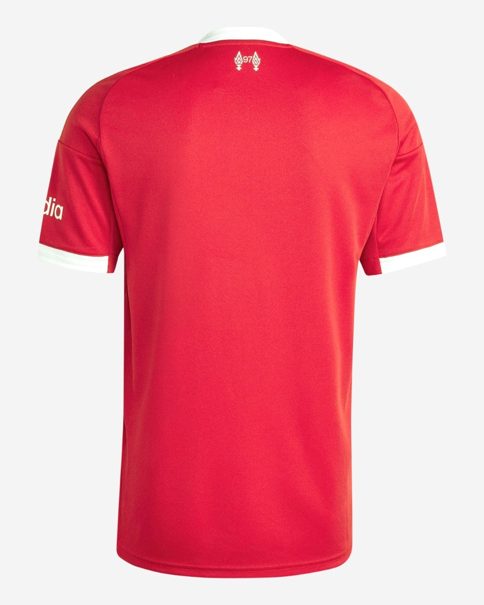 Camiseta de fútbol local del Liverpool 2025/26