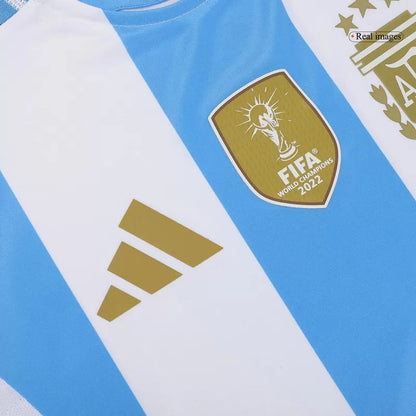 Camiseta de fútbol de Argentina 2024, versión de jugador: Messi #10