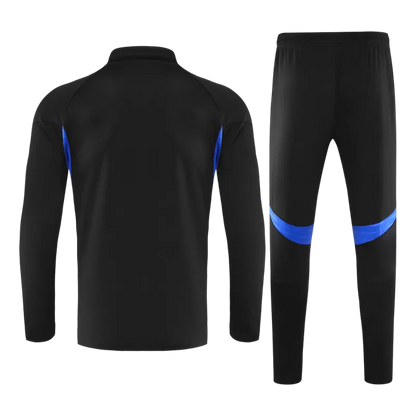 Manchester United 1/4 Zip Training Kit (Jacket+Pants) 2025/26 - Black