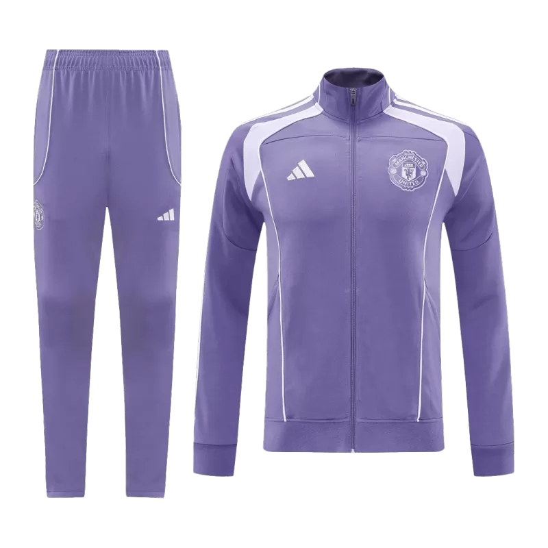 Manchester United Training Jacket Kit (Jacket+Pants) 2025/26 - Purple
