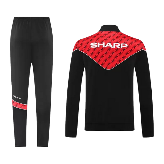 Manchester United Training Jacket Kit (Jacket+Pants) 2025/26 - Red&Black