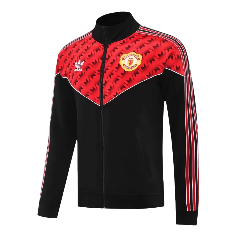 Manchester United Training Jacket Kit (Jacket+Pants) 2025/26 - Red&Black