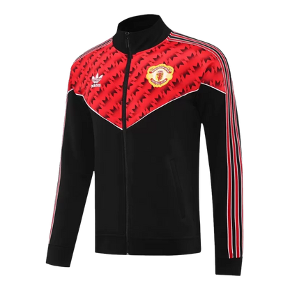 Manchester United Training Jacket Kit (Jacket+Pants) 2025/26 - Red&Black