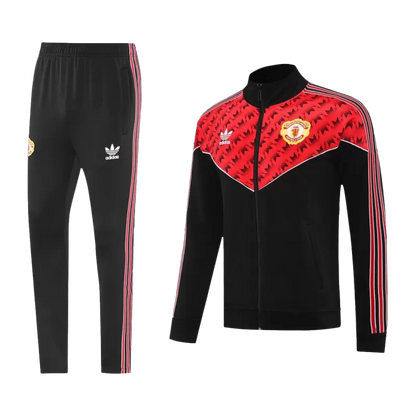 Manchester United Training Jacket Kit (Jacket+Pants) 2025/26 - Red&Black