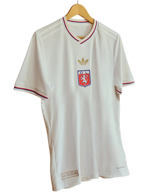 Camiseta del Olympique Lyonnais versión jugador - 75º aniversario