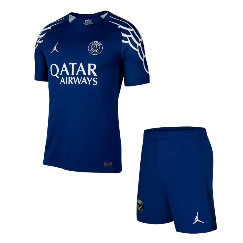 Camiseta de fútbol visitante del PSG (camiseta y pantalón corto) 2024/25
