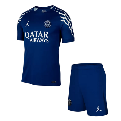 Camiseta de fútbol visitante del PSG (camiseta y pantalón corto) 2024/25