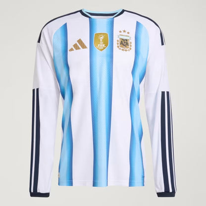 Player Version Argentina Home Long Sleeve Jersey 2026 - Slim Fit