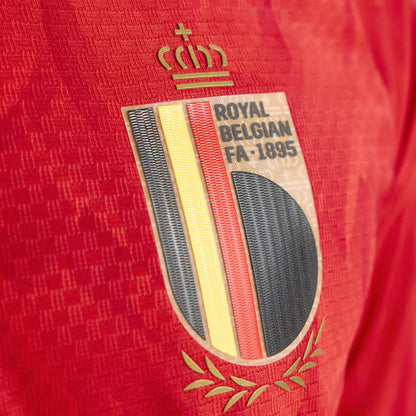 Player Version Belgium Home Soccer Jersey 2026 - Slim Fit
