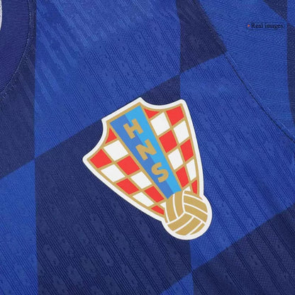 Player Version Croatia Away Soccer Jersey Euro 2024/25 - Slim Fit