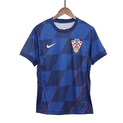Player Version Croatia Away Soccer Jersey Euro 2024/25 - Slim Fit