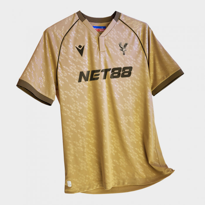 Camiseta de fútbol Crystal Palace Eagle Gold 2025/26 (versión para jugadores) - Corte ajustado