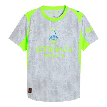 Kid's Manchester City Third Away Soccer Jersey Kit(Jersey+Shorts) 2025/26