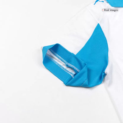 Player Version Marseille Home Soccer Jersey 2025/26 - Slim Fit