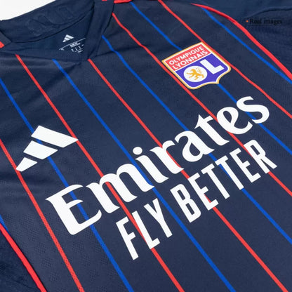 Player Version Olympique Lyonnais Away Soccer Jersey 2025/26 - Slim Fit