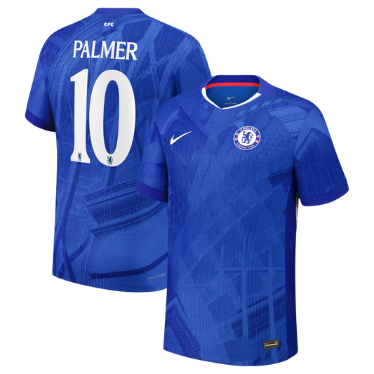Camiseta de fútbol local del Chelsea 2025/26, versión de jugador, PALMER #10