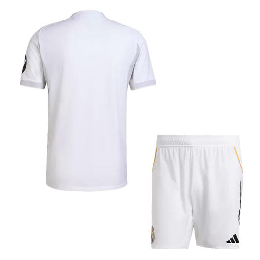 Player Version Real Madrid Home Soccer Jersey Kit (Jacket+Pants) 2025/26 - Slim Fit