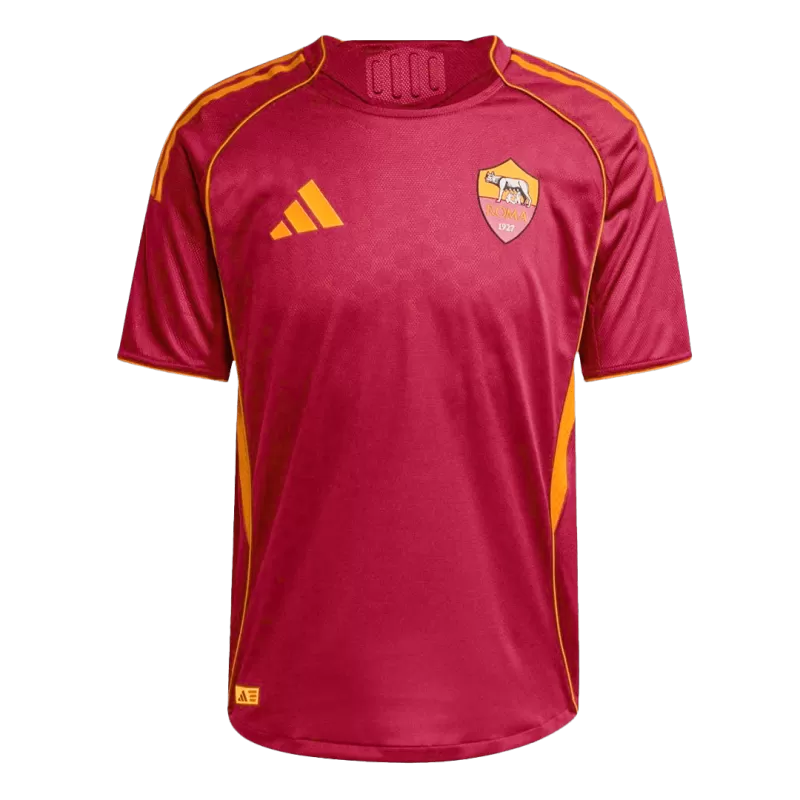 Player Version Roma Home Soccer Jersey 2025/26 - Slim Fit