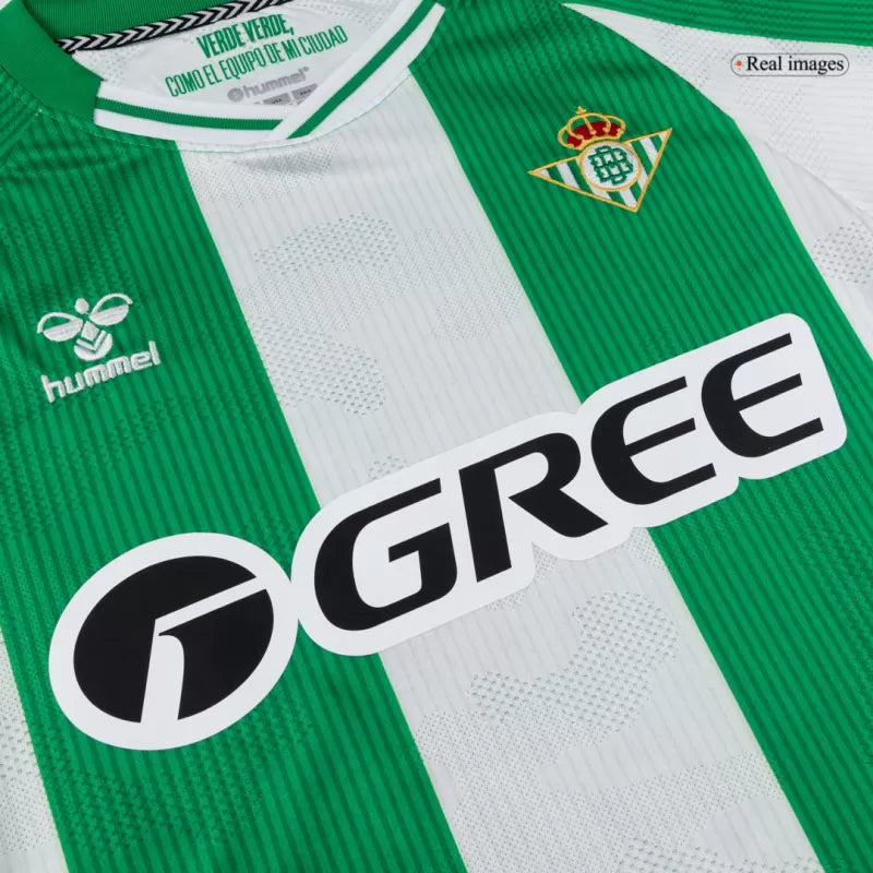 Real Betis Home Soccer Jersey 2025/26