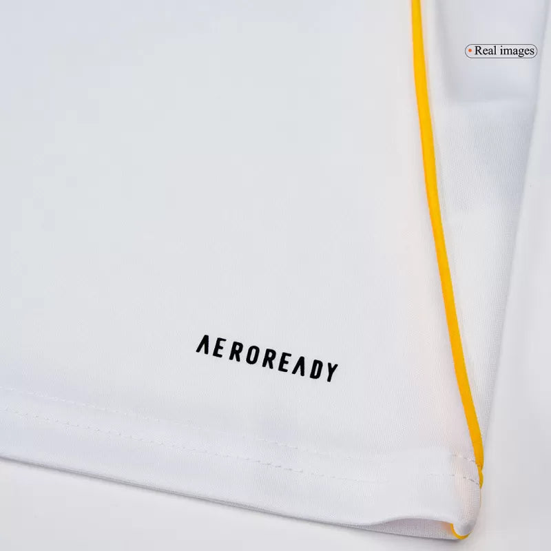 Real Madrid Home Long Sleeve Soccer Jersey 2025/26