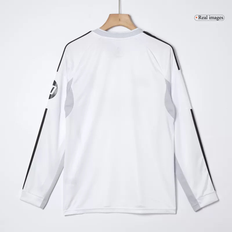 Real Madrid Home Long Sleeve Soccer Jersey 2025/26