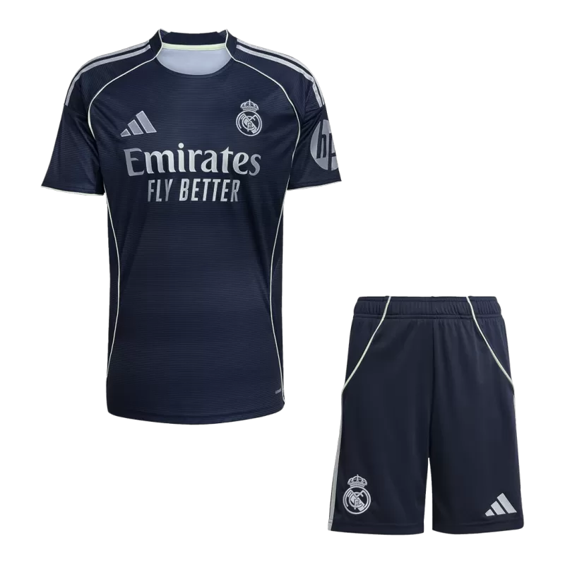 Real Madrid Away Soccer Jersey Kit (Jacket+Pants) 2025/26