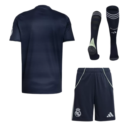 Real Madrid Away Soccer Jersey Kit (Jacket+Pants+Socks) 2025/26
