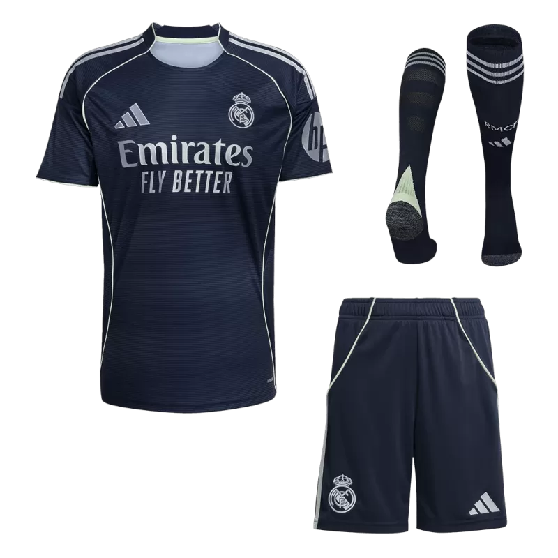 Real Madrid Away Soccer Jersey Kit (Jacket+Pants+Socks) 2025/26