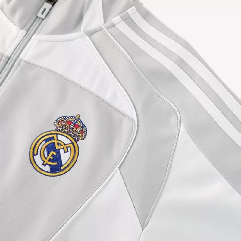 Real Madrid Home Training Jacket 2025/26 - Gray