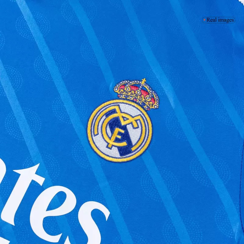 Real Madrid Third Away Long Sleeve Soccer Jersey 2025/26
