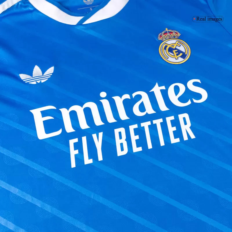 Real Madrid Third Away Long Sleeve Soccer Jersey 2025/26
