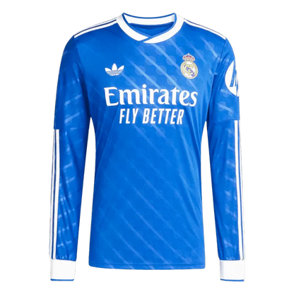 Real Madrid Third Away Long Sleeve Soccer Jersey 2025/26