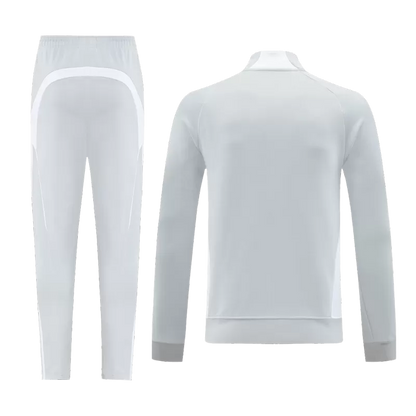 Real Madrid Training Jacket Kit (Jacket+Pants) 2025/26 - Gray