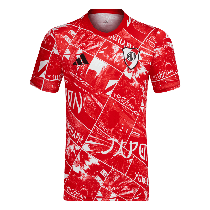 Camiseta de fútbol prepartido de River Plate 2025/26