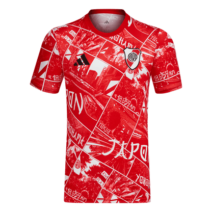 Camiseta de fútbol prepartido de River Plate 2025/26