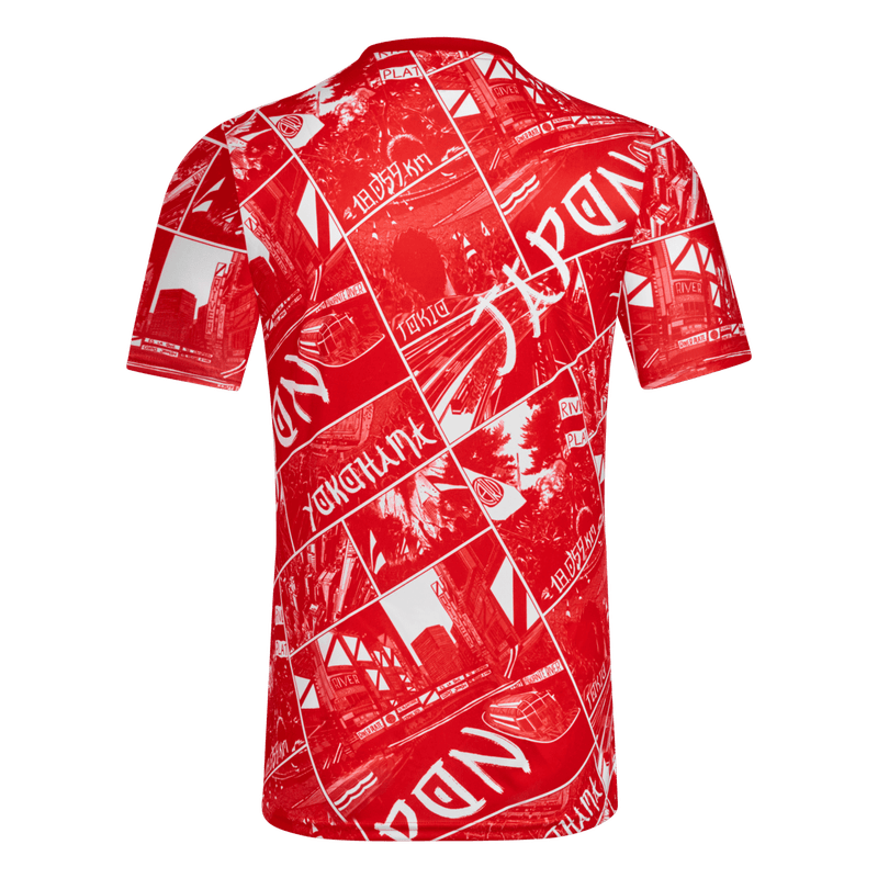 Camiseta de fútbol prepartido de River Plate 2025/26