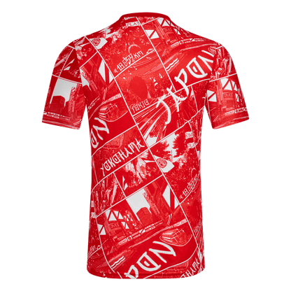 Camiseta de fútbol prepartido de River Plate 2025/26