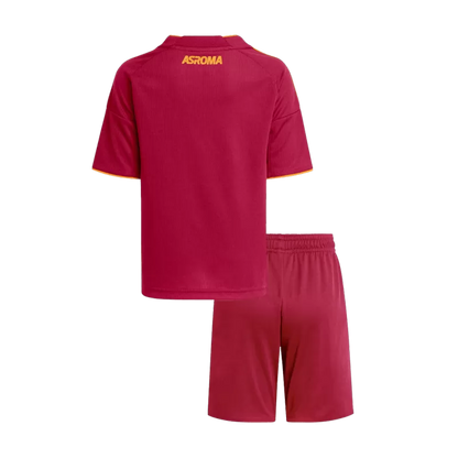 Kid's Roma Home Soccer Jersey Kit(Jersey+Shorts) 2025/26