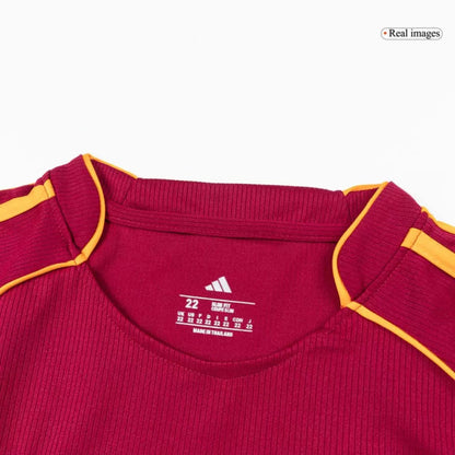 Kid's Roma Home Soccer Jersey Kit(Jersey+Shorts) 2025/26