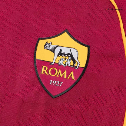 Roma Home Soccer Jersey 2025/26