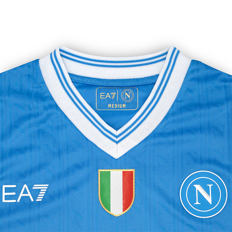 Camiseta de fútbol local del SSC Napoli 2025/26